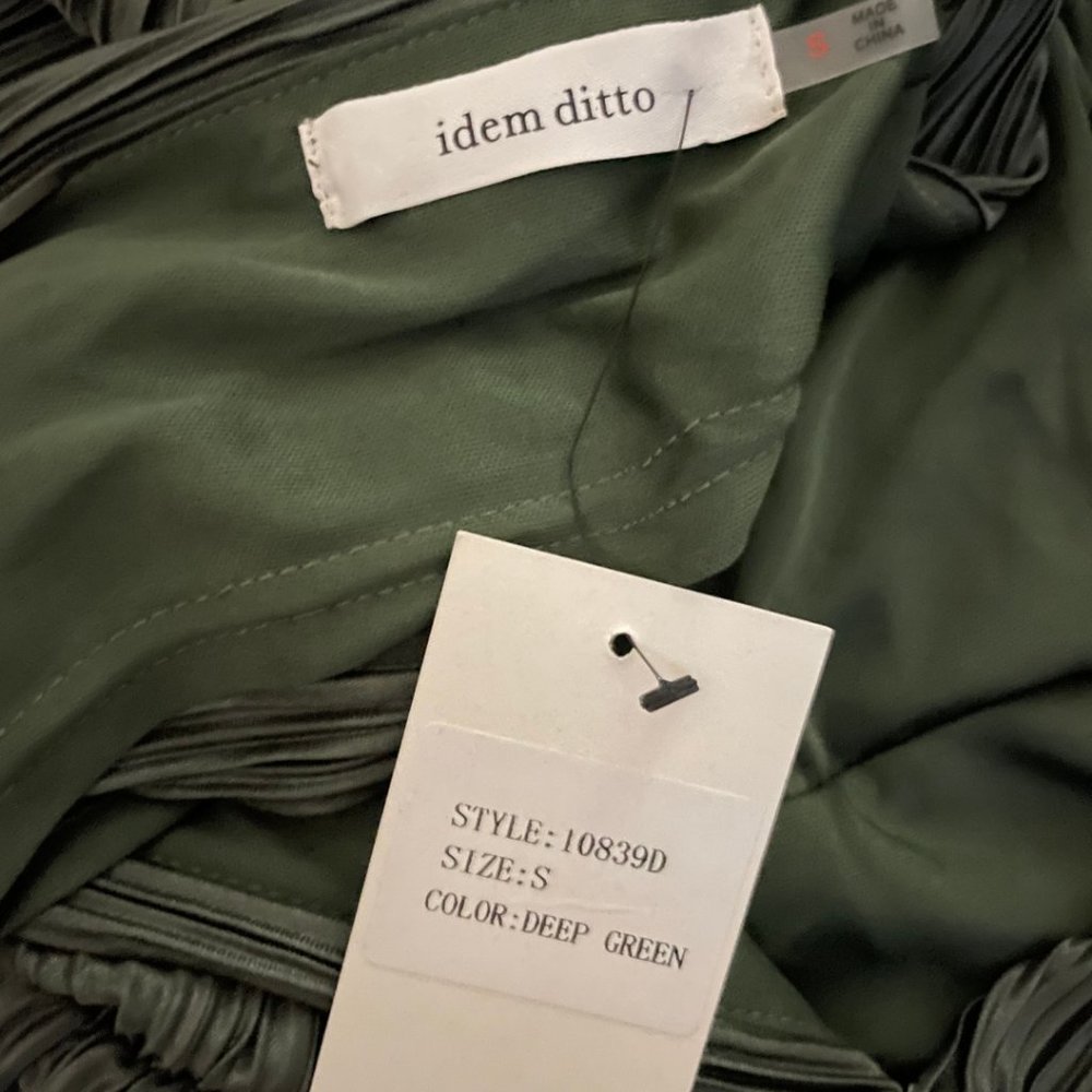 NWT idem ditto Green Dress - Size Small‎ - Picture 5 of 5